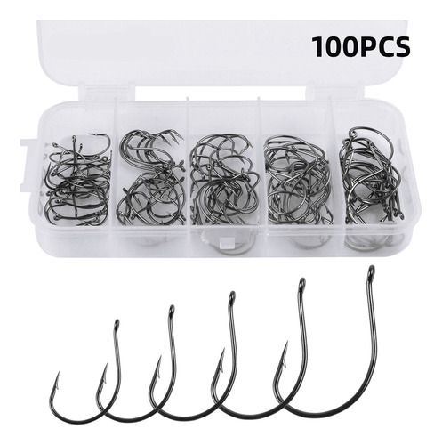 Hook Hooks Steel Hooks Steel Plastic Worm Box With