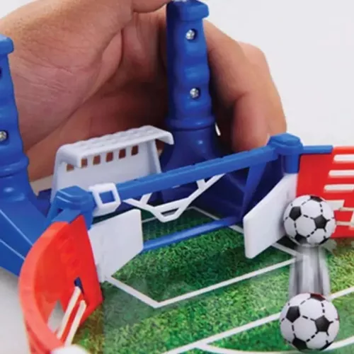 Mini Jogo Futebol de Mesa Portátil Pebolim Golzinho Batalha em