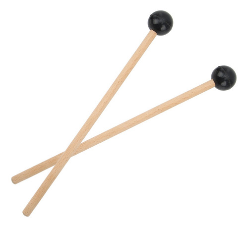 Baqueta 1 Par Lengua Tambor Mazo Palo Instrumento .