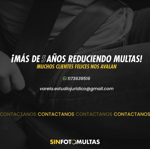 Imagen 6 de 10 de Fotomultas - Infracción De Tránsito - Caba - Provincia -