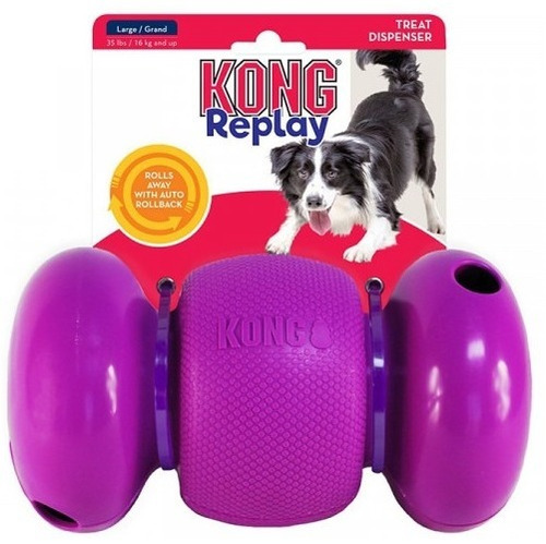 Juguete Para Perros Kong Replay Large +16 Kg Dispensador