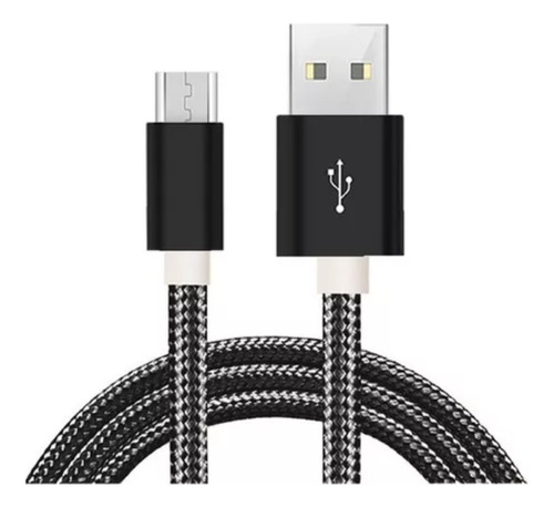 Cable Carga Rapida Cable Usb A Micro Usb Cable De Datos 1mt