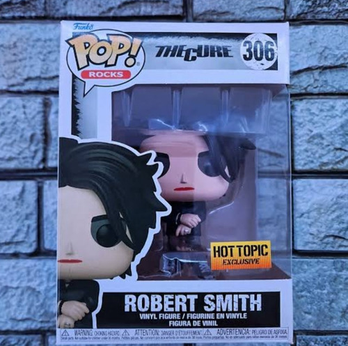 Funko Pop Robert Smith #306 Hot Topic The Cure Rocks (Usado)