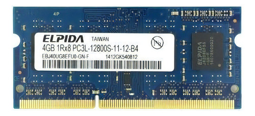 Memoria RAM  4GB 1 Elpida EBJ40UG8EFU0-GN-F