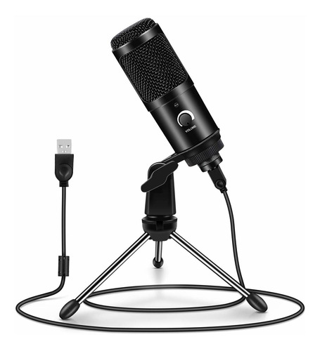 Microfono Usb Grabacion Condensador Archeer Para Pc Mac