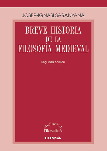 Libro Breve Historia De La Filosofã­a Medieval - Saranyan...