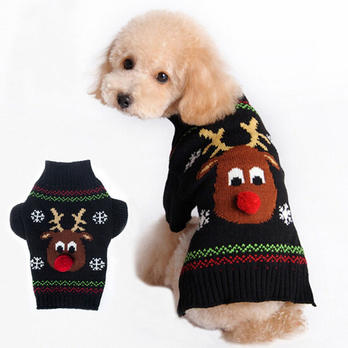 Mascota Perro Sudadera Con Capucha Perro Ciervo Negro S Mascota Perro Sudadera Con Capucha Perro Ciervo Negro S