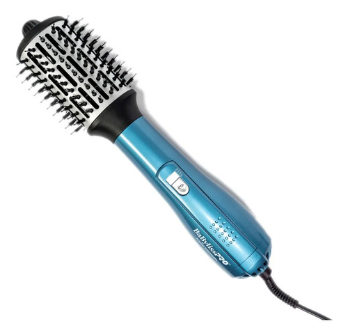 Cepillo Secador Voluminizador Nano Titanium 64mm Babylisspro Color Azul