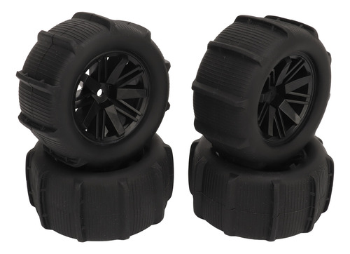 Neumáticos Y Ruedas Hexagonales Rc De 12 Mm A Escala 1/14, J