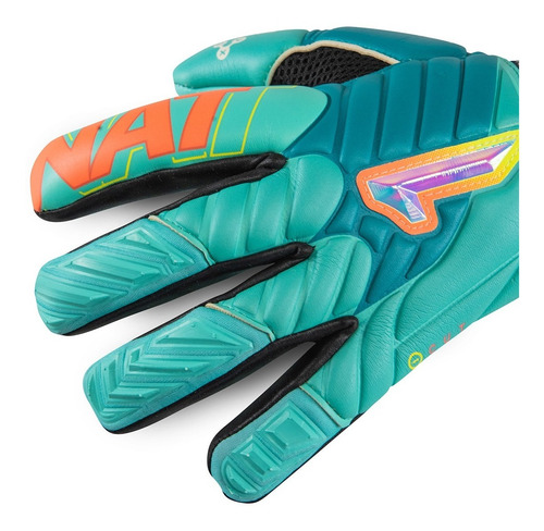 Imagen 2 de 6 de Guantes De Portero Rinat Meta Pro Adulto Verde Acqua