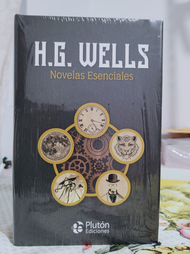 Novelas Esenciales - H. G. Wells, Plutón Ediciones 