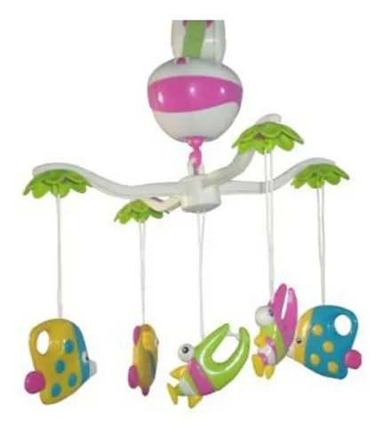 Cunero Musical Osos Love Bebe 4074 Movil