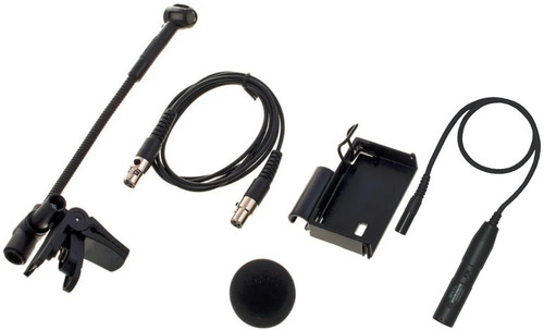 Micrófono Cuello De Ganso Akg Micromic C519 Ml Con Mpa-vl Color Negro