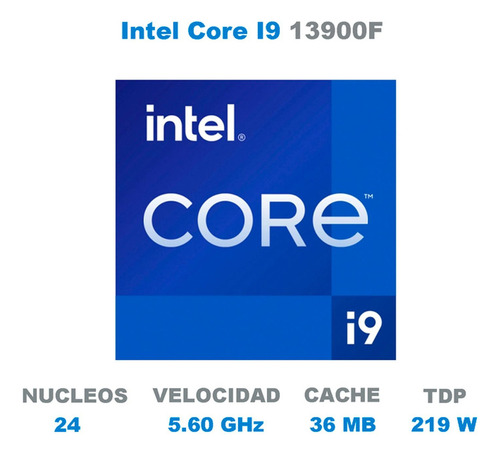 Procesador Intel Core I9-13900f Bx8071513900f De 24 Núcleos