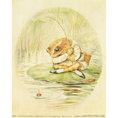 El Cuento De Jeremy Beatrix Potter Póster De Decoraciã...