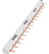Comprar Barramento Pente Bifásico Din Pu002F 18 Disjuntores Steck