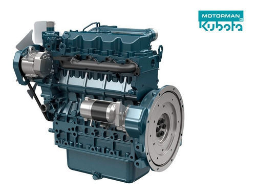 Motor Diesel Kubota V2403 49hp 2400cc 2.4l 4 Cilindros