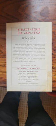 Freud Et Le Désir Du Psychanalyste - Serge Cottet, Francés