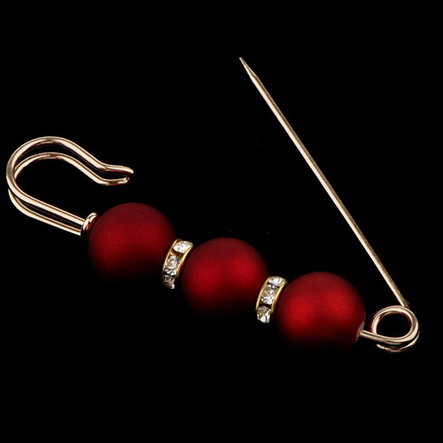2 Uds Broche De Perlas Alfileres De Solapa Joyería Moda
