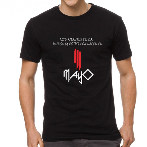 Playera De Fiesta Cleen Alexer Amantes Electro Nace Mayo5