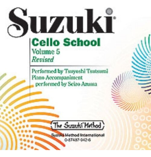 Suzuki Cello School Cd 5 Tsuts , 0942 Eeb