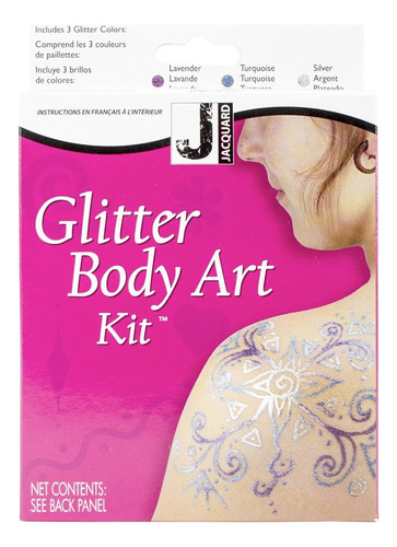 Jacquard Mehndi Glitter Body Art Kit