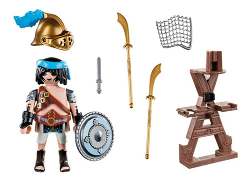 Muñeco Playmobil El Gladiador X 15 Piezas Special Plus