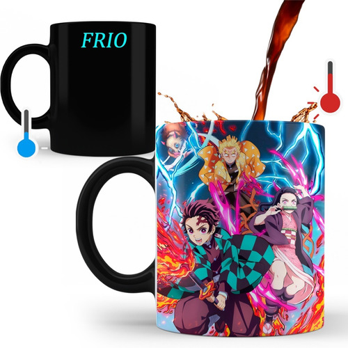 Taza Mágica- Otaku Anime Manga Elegila Voz Termosensible