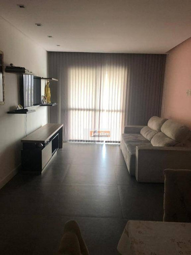 Imagem 3 de 8 de Apartamento Com 3 Dormitórios À Venda, 85 M² - Vila Valparaíso - Santo André/sp - Ap7119