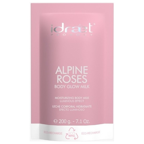  Idraet Alpine Roses Body Glow Milk Leche Hidratante 200g