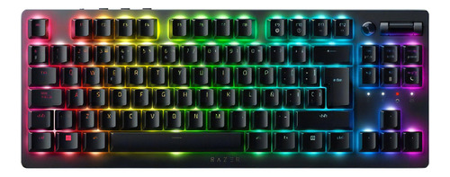 Teclado Gamer Razer Deathstalker V2 Pro Tenkeyless Wireless Idioma Español España Color Del Teclado Negro