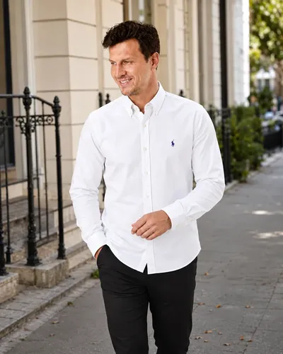 Camisa Social Masculina Ralph Oxford Social Original