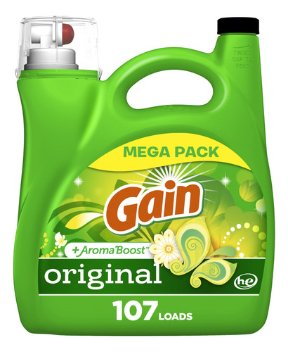 Detergente Líquido Gain Original 4.55l 107ld