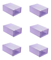 Comprar Cajas Organizadoras De Zapatos Cajas Apilables Zapateras  X6