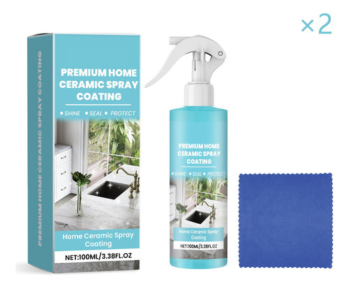 . Detergente Home Ceramic Revestimiento En Aerosol Home