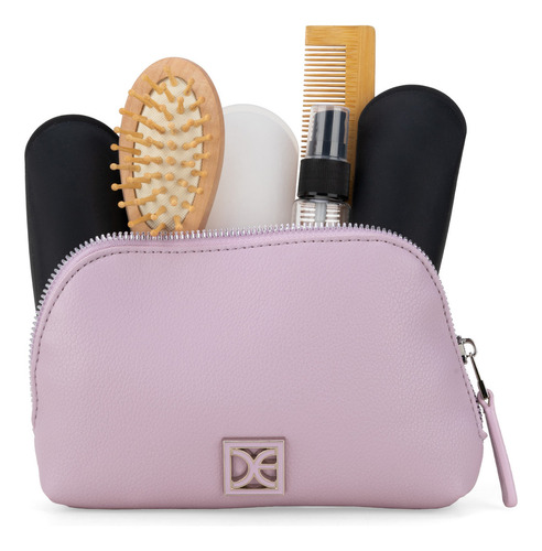 Cosmetiquera Cierre Sencillo Cloe Bibleni Chico Color Lila