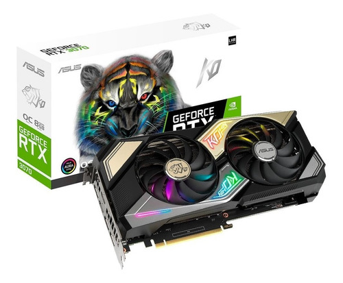 Rtx 3070 V2 Gaming Ko 8gb Gddr6 Lhr 90yv0fqf-m0na00 Asus