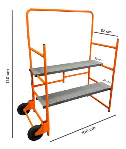 Mini Andamio Deper Multiuso Plegable Trabajos Pequeños