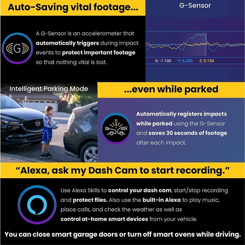 Nextbase 622 Gw Dash Cam Wi-fi Bluetooth +alexa
