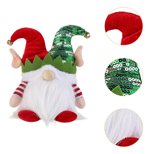 Sd Figura De Gnomo De Navidad Hecha A Mano, Regalo Para Un