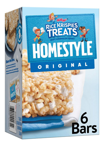 Rice Krispies Treats Homestyle - Barras De Bocadillos De Mal