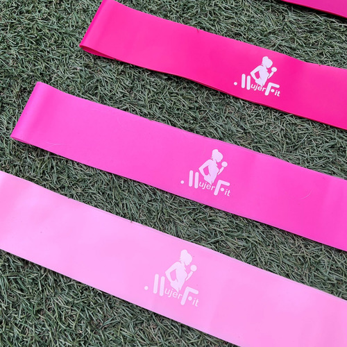 Set De 5 Bandas De Latex Mujer Fit