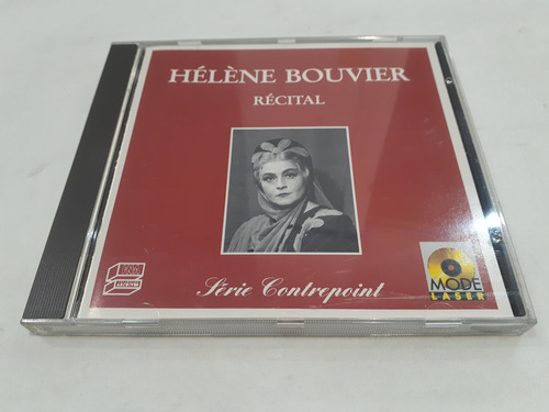 Récital, Hélène Bouvier - Cd 1987 Francia Nm 9.5/10 