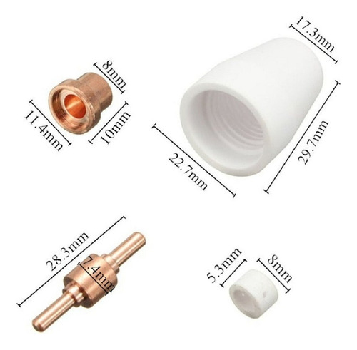 100 Piezas Pt 31 Cortador De Plasma De Aire Consumible