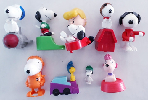 Colección Figuras Snoopy De Mcdonalds C10 (Usado)