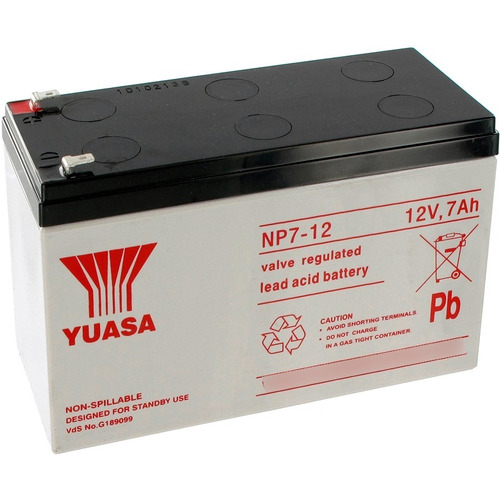 Bateria Yuasa Np 7-12 Carritos Fas **