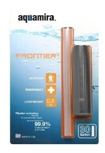 Aquamira Frontier Emergencia De Filtración De Agua Y Paja