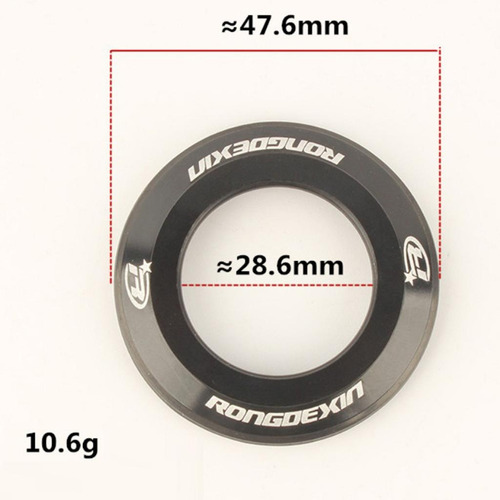 2 Kit De 6 Separadores Para Horquilla De Bicicleta, 2 Piezas