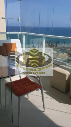 Imagem 3 de 15 de Apartamento Frente Mar Para Venda Em Salvador, Pituaçu, 2 Dormitórios, 1 Suíte, 2 Banheiros, 2 Vagas - 034_1-1899623