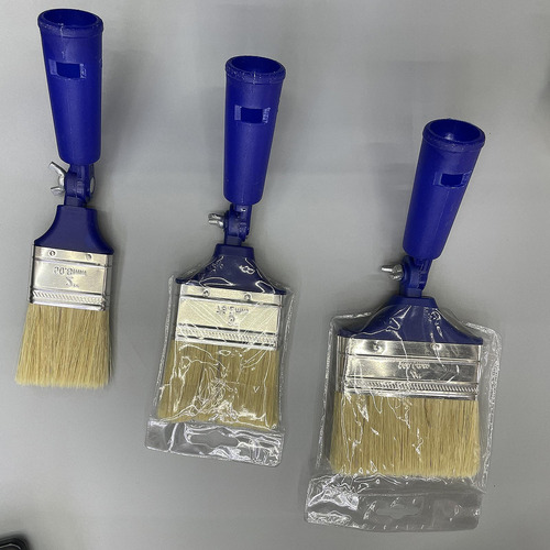 Pincel Para Cuadro De Pared Con Mango Giratorio 3 Pulgadas